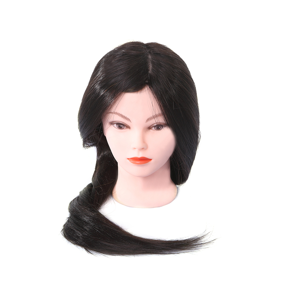 Liyitong Hairdressing Equipment Head Mold 50 Natural Hair